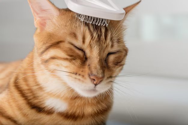 Cepillado de gato bengalí